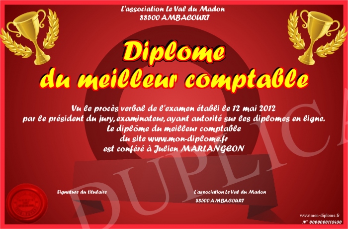 diplome comptable